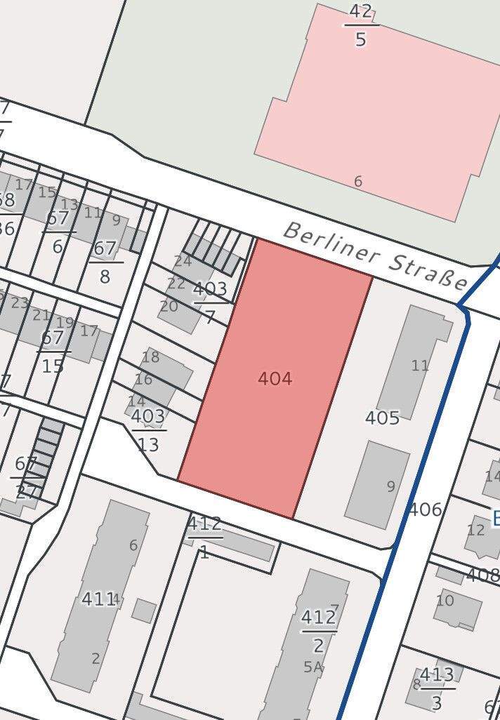 Potentielles Baugrundstück im Wohngebiet von 37412 Herzberg am Harz zimmer