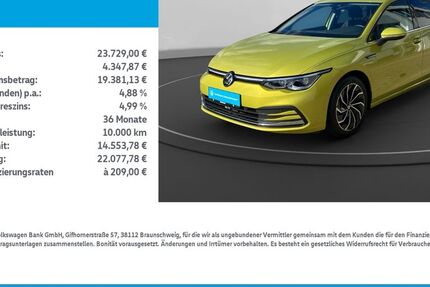 VW Golf 32.767 km 23.729 € Leinefelde-Worbis/DE 37327