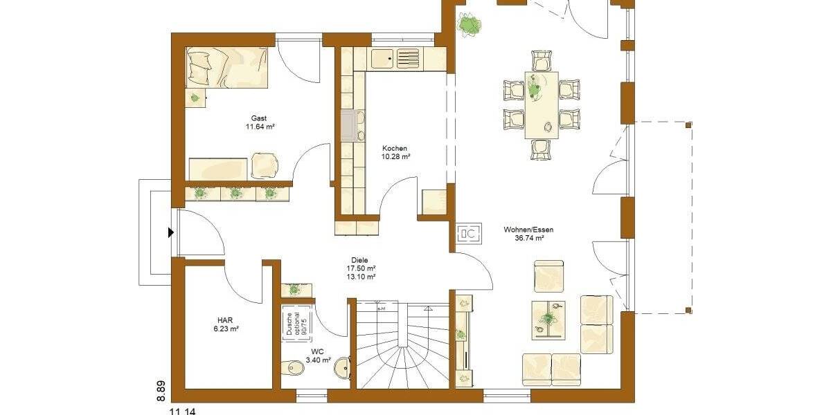 Einfamilienhaus Moringen - 5 Zimmer, 170 m&sup2;, 548.310&euro; | Angebot:26390670