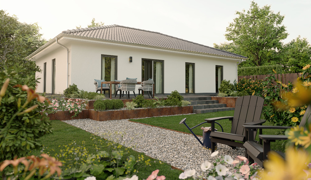 Bungalow Neu-Eichenberg Marzhausen - 5 Zimmer, 108 m&sup2;, 231.890&euro; | Angebot:25700421