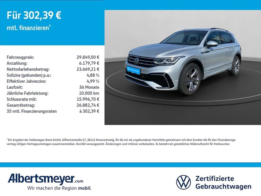 VW Tiguan 77.380 km 29.849 € Leinefelde-Worbis/DE 37327