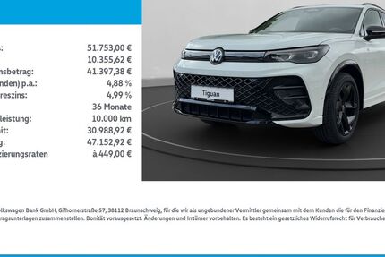 VW Tiguan 9.452 km 51.753 € Leinefelde-Worbis/DE 37327
