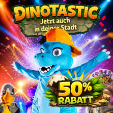 Dinotastic Live! Die Reise zum Feuervulkan 13.03.2027 Stadthalle Göttingen