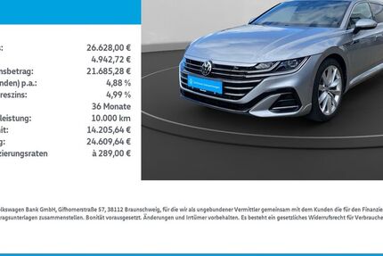 VW Arteon 85.067 km 26.628 € Leinefelde-Worbis/DE 37327