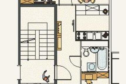 Wohnung Heilbad Heiligenstadt - 3 Zimmer, 53 m&sup2;, 300&euro; | Angebot:26424055