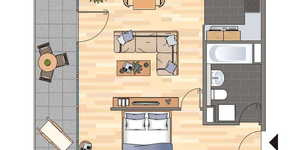 Etagenwohnung Göttingen Grone - 1 Zimmer, 52 m&sup2;, 457&euro; | Angebot:25272547