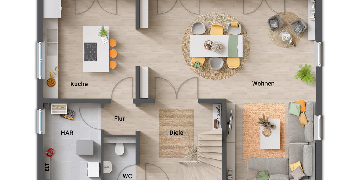 Einfamilienhaus Hardegsen Gladebeck - 5 Zimmer, 158 m&sup2;, 292.250&euro; | Angebot:25691748