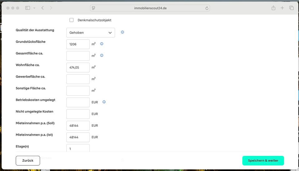 699000 Keine Provision – direkt vom Eigentümer 17 zimmer