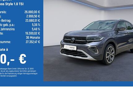 VW T-Cross 9.350 km 25.880 &euro; Göttingen 37081