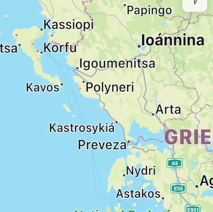Haus Igoumenitza 18 Kilometer 5 Kilometer Meer