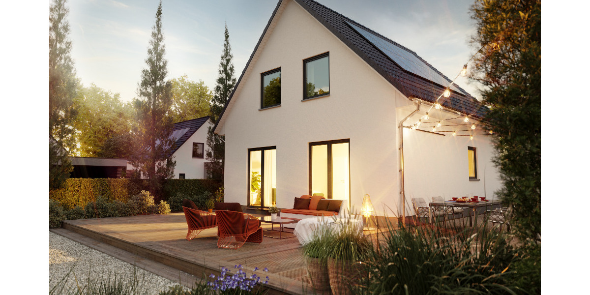 Viel Wohnraum auf kleiner Fläche. Ihr energiesparendes Town & Country Raumwunder in Gleichen 4 zimmer