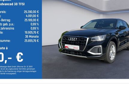 Audi Q2 9.400 km 26.480 &euro; Göttingen OT Grone 37081