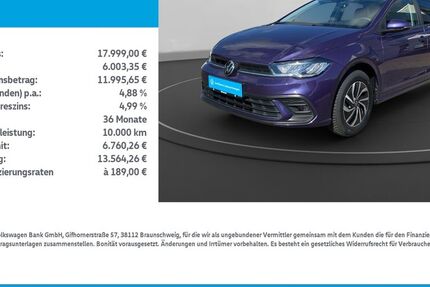 VW Polo 30.093 km 17.999 € Leinefelde-Worbis/DE 37327