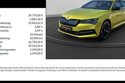 Skoda Superb 42.714 km 29.729 € Leinefelde-Worbis/DE 37327